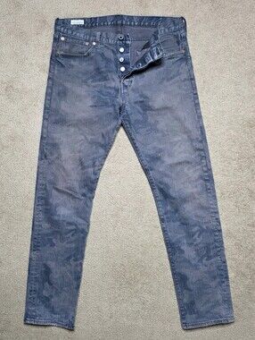 Levi’s 501 ST Fresh Leaves Justin Timberlake Camo Jeans, 34x32